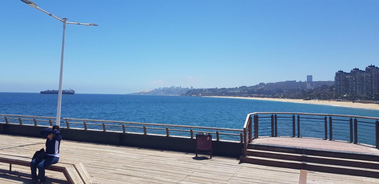 Gran Ubicacion, Cama Xl, Vina Del Mar Apartman Kültér fotó