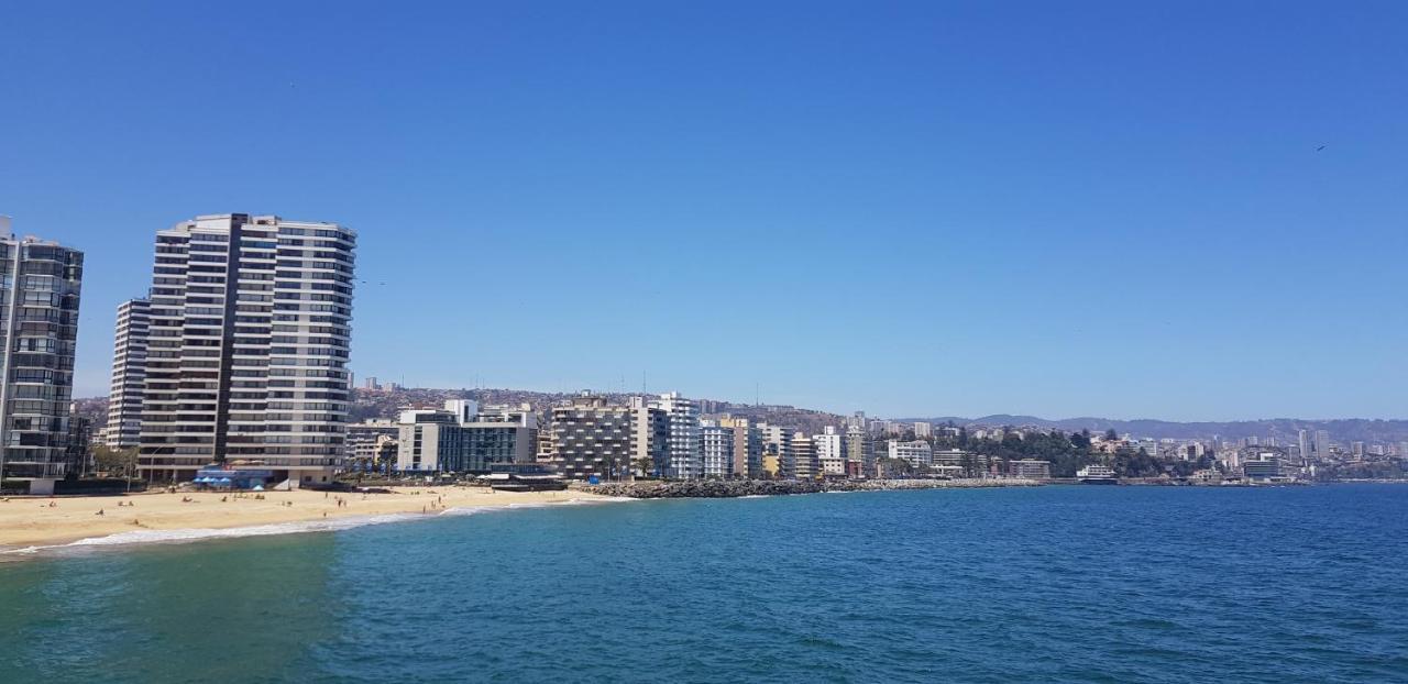 Gran Ubicacion, Cama Xl, Vina Del Mar Apartman Kültér fotó