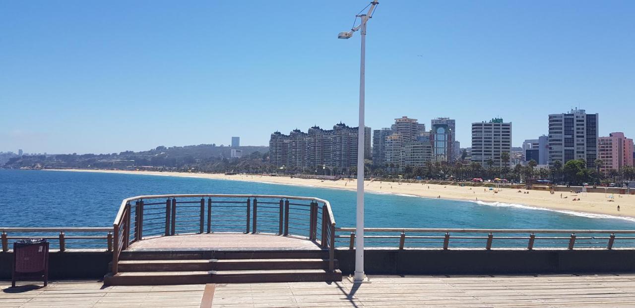 Gran Ubicacion, Cama Xl, Vina Del Mar Apartman Kültér fotó